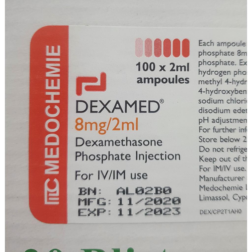 Dexamed Amp 100 Box..one amp 
