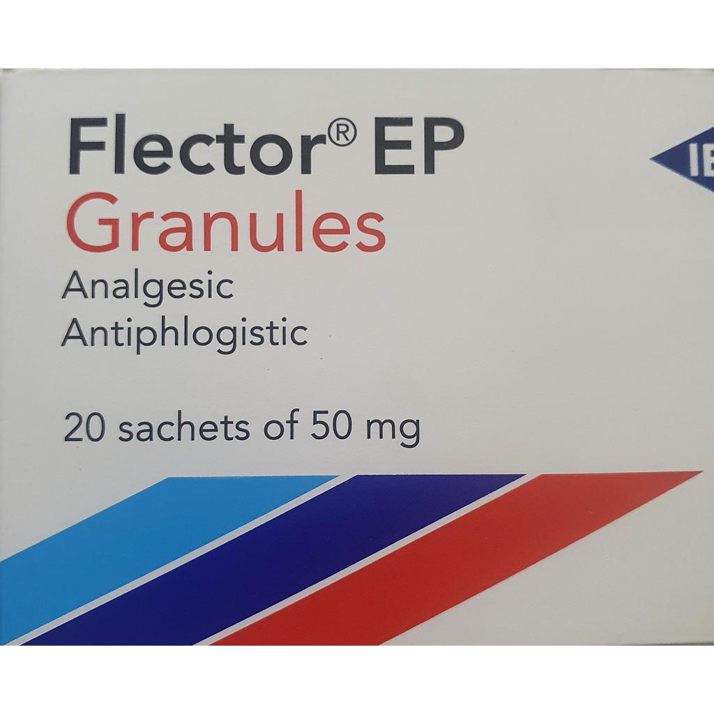 FLECTOR EP 65MG SACHET (20X50MG)